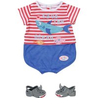 BABY born Bath Pyjamas & Clogs blau 43cm BABY born Bath Pyjamas & Clogs blau 43cm von Zapf Creation