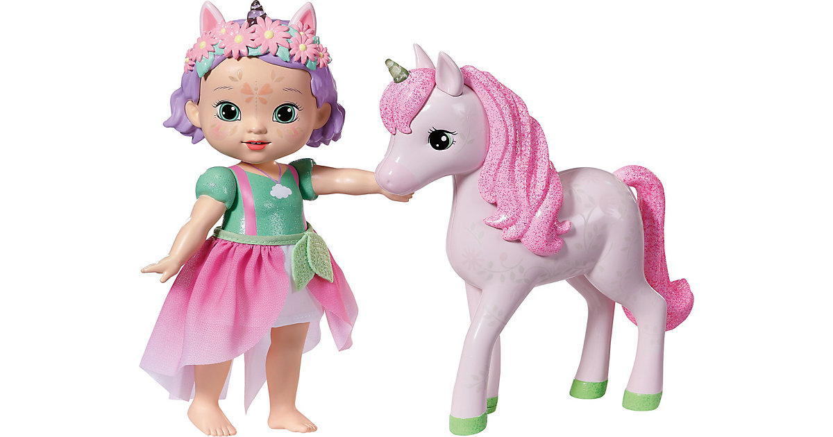 BABY born Storybook Princess Ivy & Einhorn 18 cm mehrfarbig von Zapf Creation