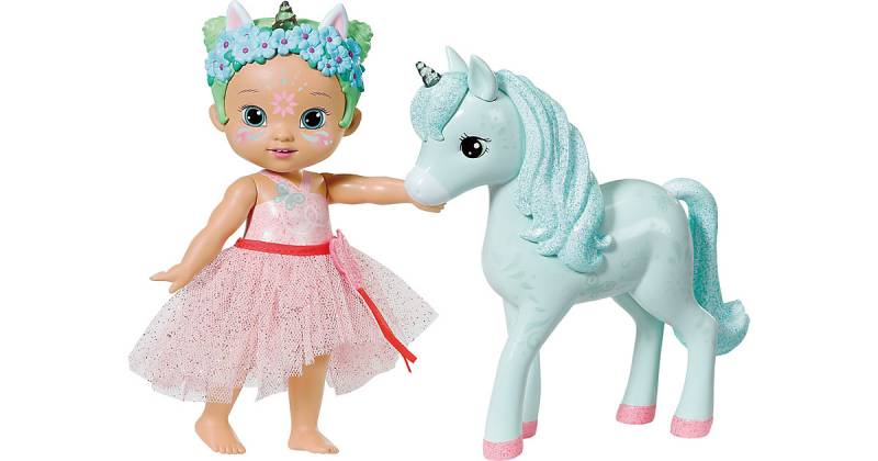 BABY born Storybook Princess Una & Einhorn 18 cm mehrfarbig Modell 2 von Zapf Creation