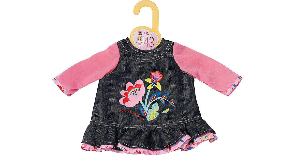 Dolly Moda Jeanskleid 43 cm pink/blau Gr. 39-46 Dolly Moda Jeanskleid 43 cm pink/blau Gr. 39-46 von Zapf Creation