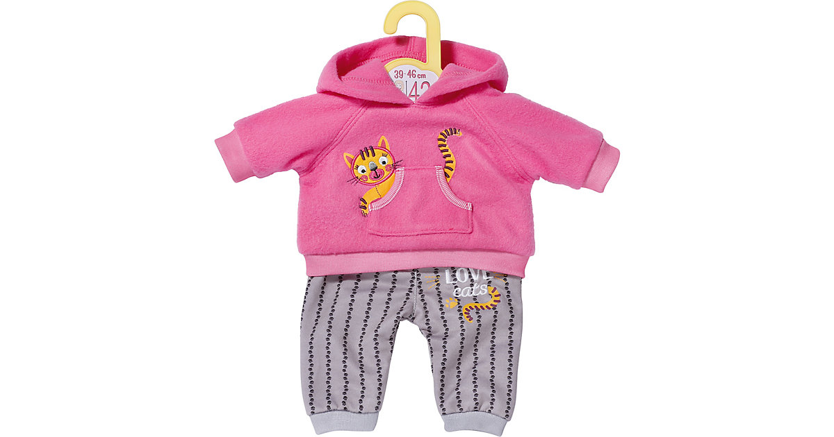 Dolly Moda Jogginganzug Pink 43 cm pink Gr. 39-46 Dolly Moda Jogginganzug Pink 43 cm pink Gr. 39-46 von Zapf Creation