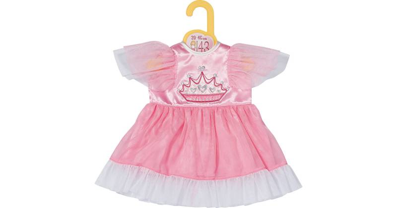 Dolly Moda Prinzessinnenkleid 43 cm rosa Gr. 39-46 von Zapf Creation