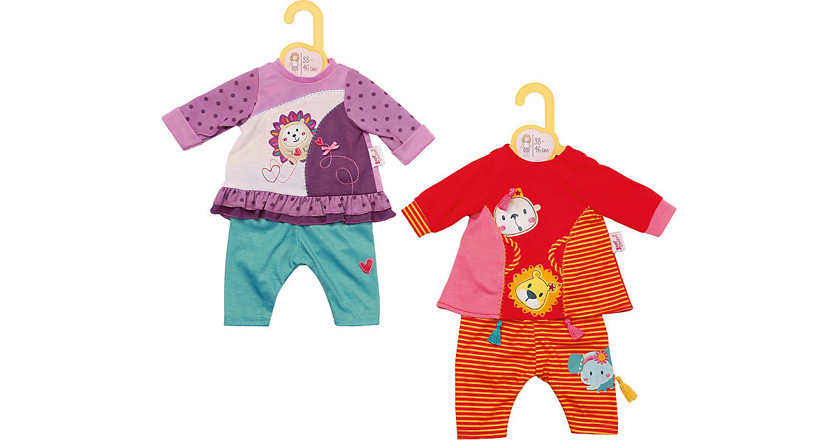 Dolly Moda Sommerkleid & Leggings 43 cm, 2-fach sortiert bunt Gr. 39-46 Dolly Moda Sommerkleid & Leggings 43 cm, 2-fach sortiert bunt Gr. 39-46 von Zapf Creation