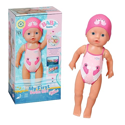 Puppe BABY Born Mädchen 1. Schwimmen 30cm von Zapf Creation