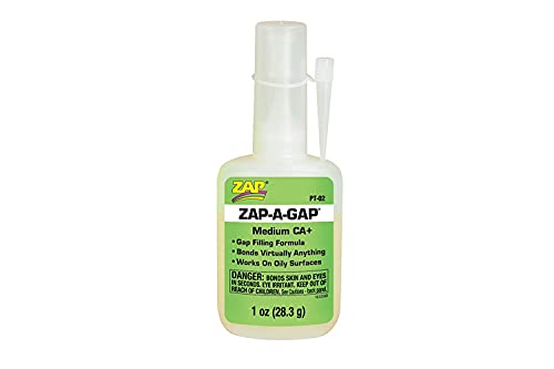 ZAP PT02 - Zap-A-Gap CA Plus Sekundenkleber, spaltfüllend, 28.3 g von Zapf Creation