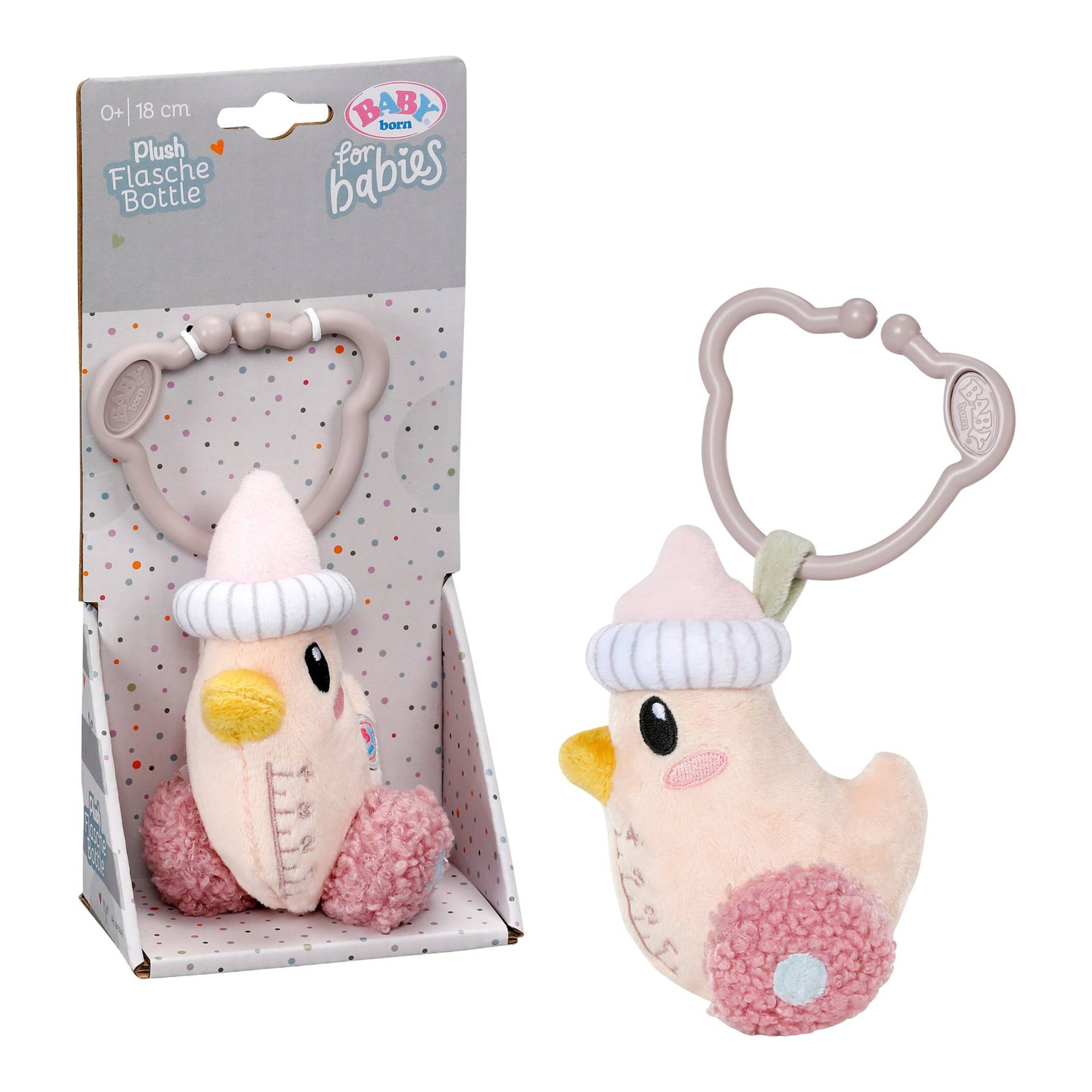 Zapf Creation Baby Born Anhänger Plüsch Fläschchen for babies von Zapf Creation