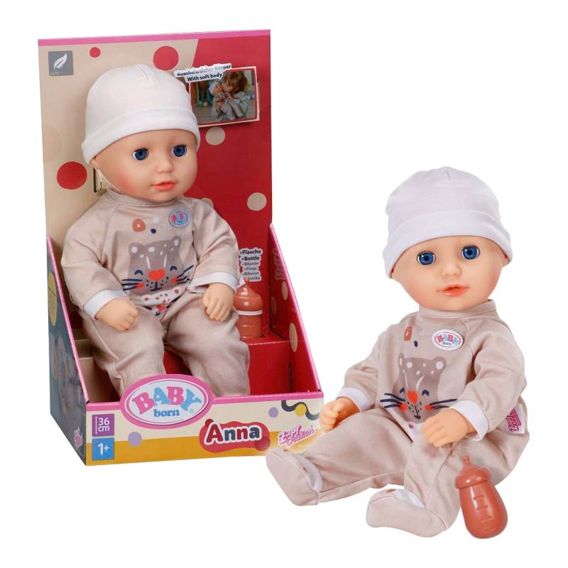 Zapf Creation Baby Born For Babies Puppe Anna 36 cm von Zapf Creation