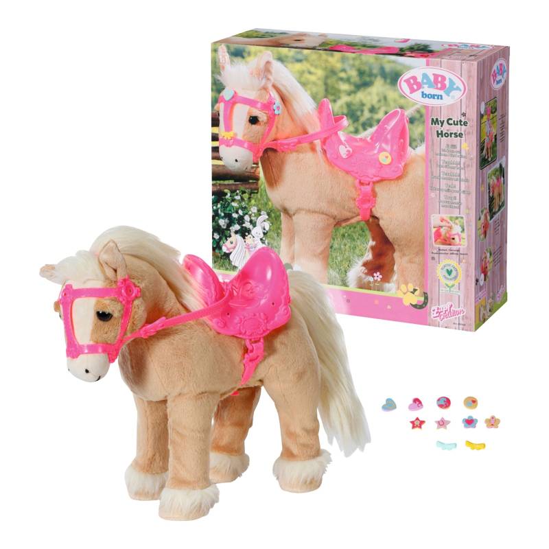 Zapf Creation Baby Born Pferd My Cute Horse mit Bewegung & Sound von Zapf Creation