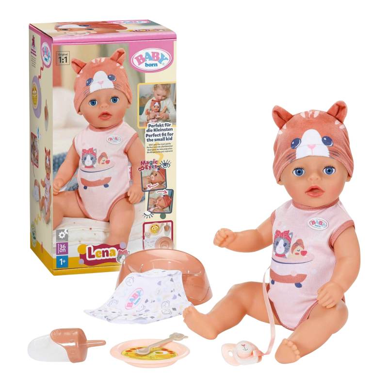 Zapf Creation Baby Born Puppe Lena Katze 36cm Zapf Creation Baby Born Puppe Lena Katze 36cm von Zapf Creation
