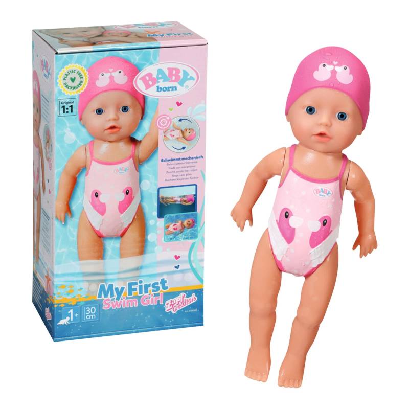 Zapf Creation Baby Born Puppe My First Swim Girl 30cm von Zapf Creation