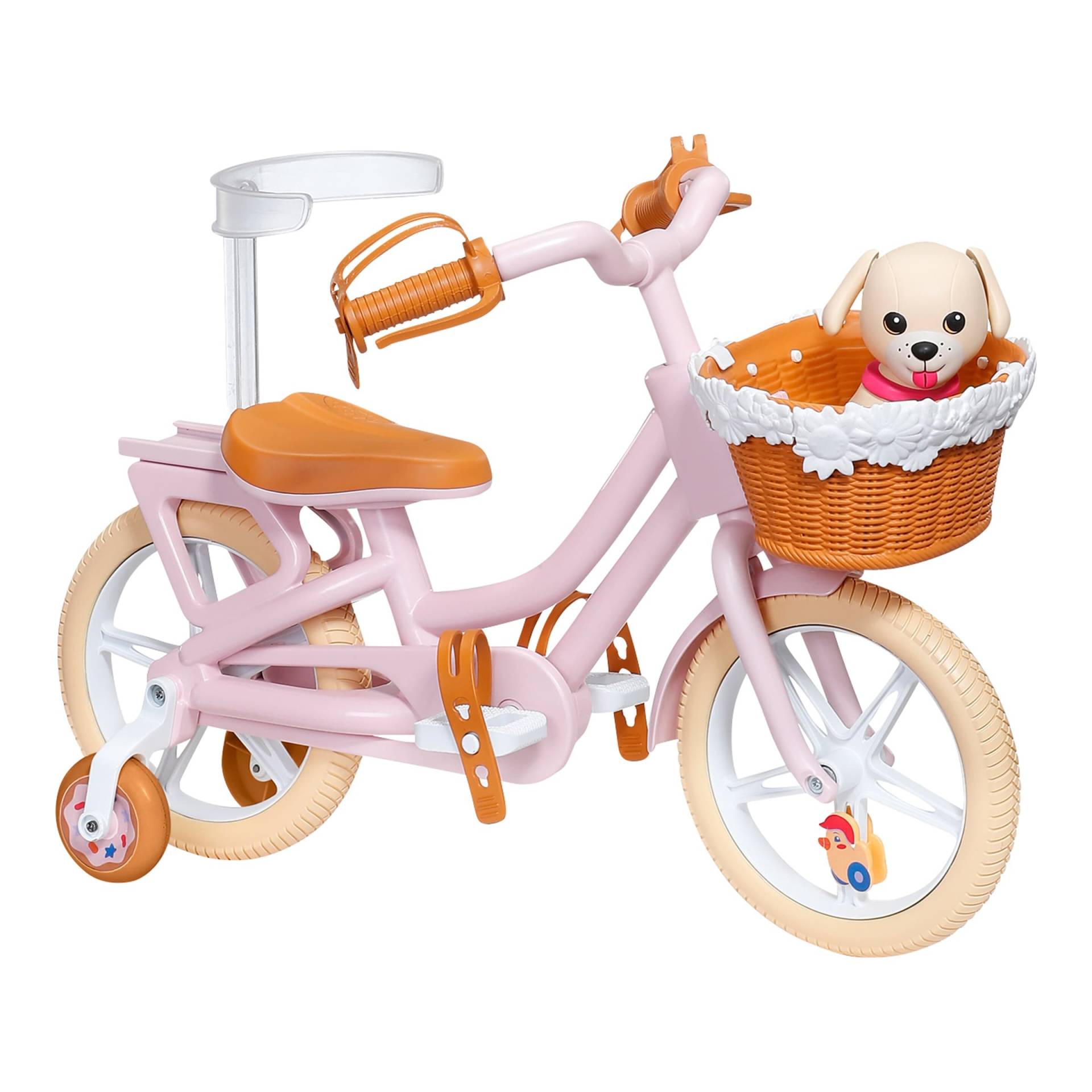 Zapf Creation Baby Born Puppen Fahrrad mit Welpen Lucky von Zapf Creation