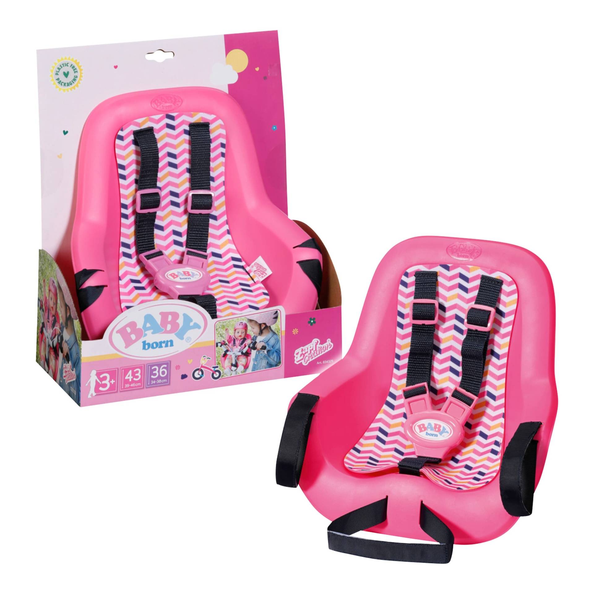 Zapf Creation Baby Born Puppen Fahrradsitz Zapf Creation Baby Born Puppen Fahrradsitz von Zapf Creation