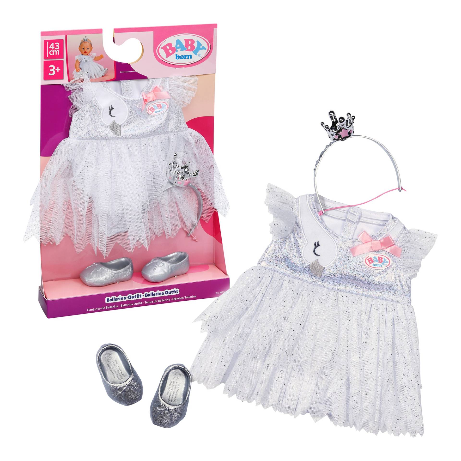 Zapf Creation Baby Born Puppen Outfit Ballerina 43cm von Zapf Creation