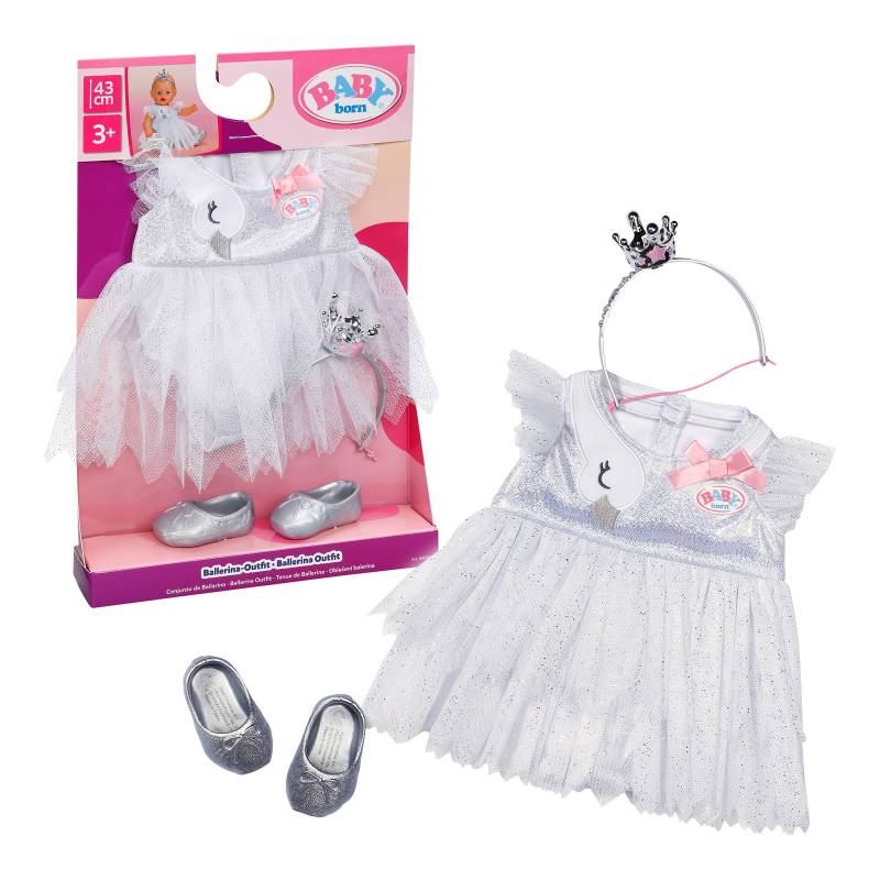 Zapf Creation Baby Born Puppen Outfit Ballerina 43cm von Zapf Creation