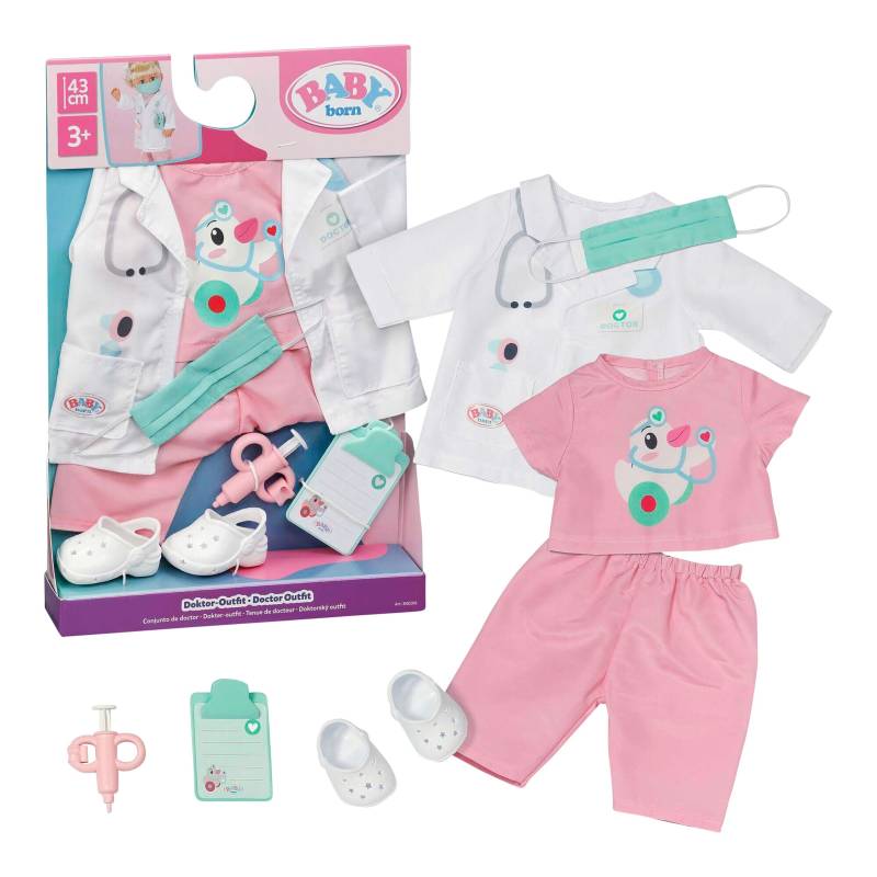 Zapf Creation Baby Born Puppen Outfit Doktor 43cm Zapf Creation Baby Born Puppen Outfit Doktor 43cm von Zapf Creation