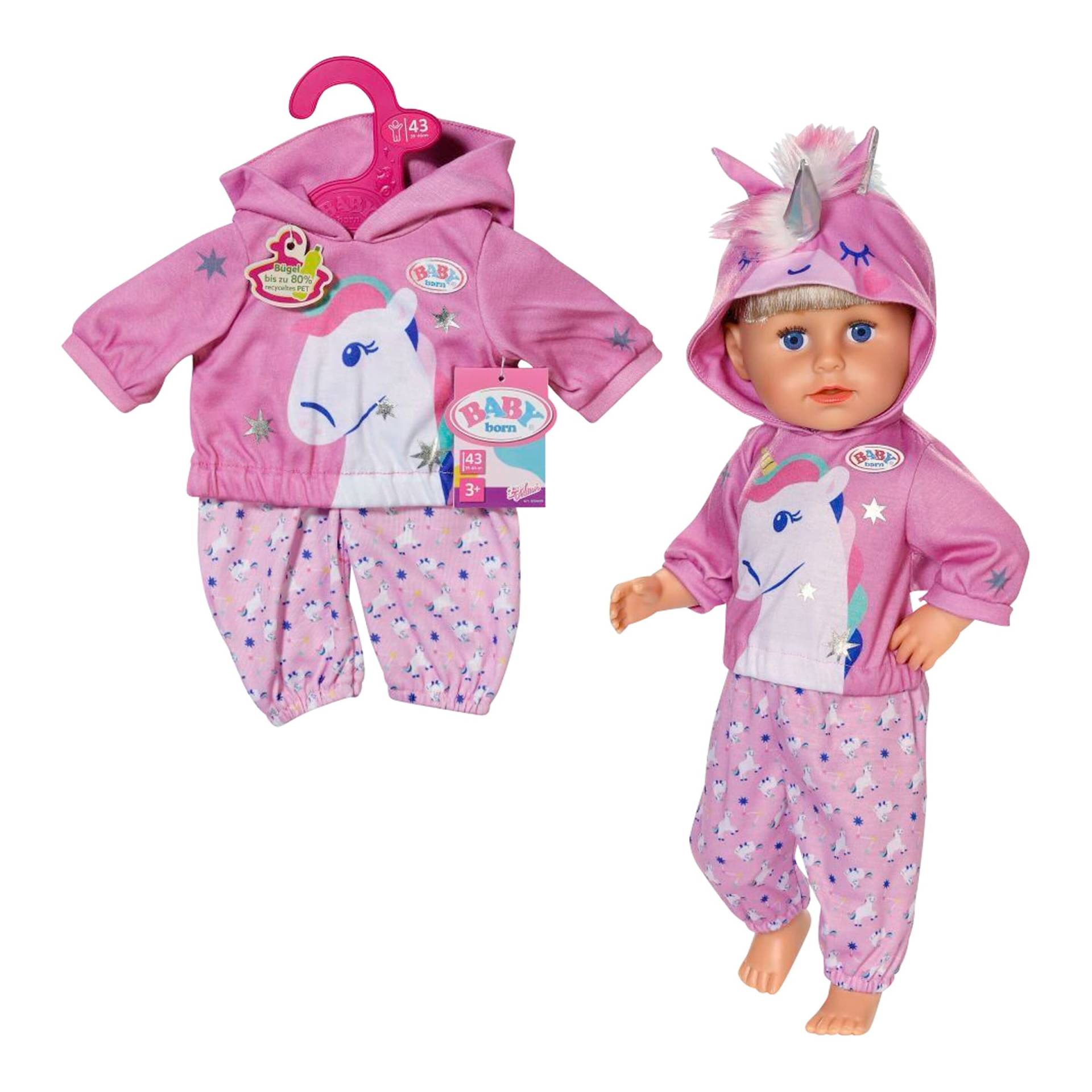 Zapf Creation Baby Born Puppen Outfit Einhorn 43 cm Zapf Creation Baby Born Puppen Outfit Einhorn 43 cm von Zapf Creation