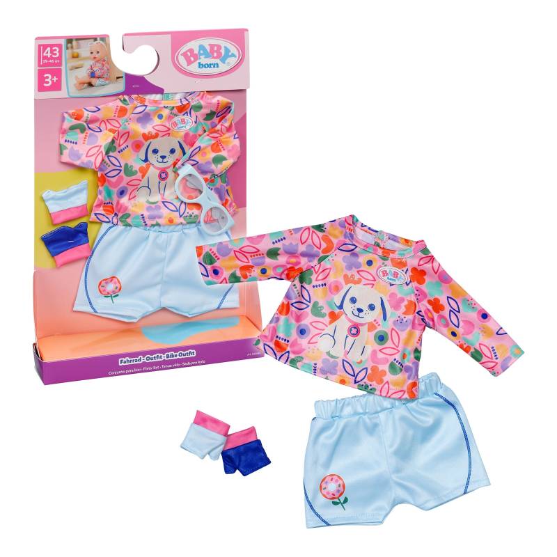 Zapf Creation Baby Born Puppen Outfit Fahrrad 43cm Zapf Creation Baby Born Puppen Outfit Fahrrad 43cm von Zapf Creation