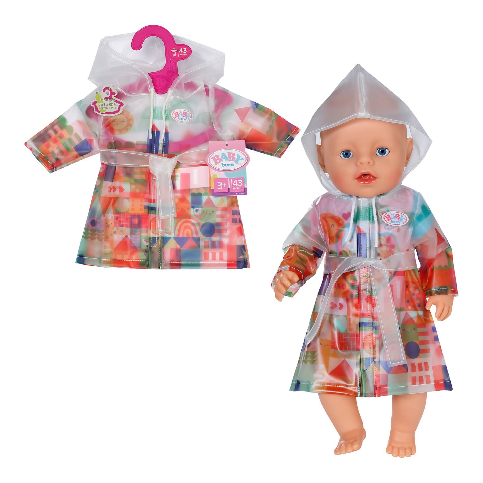Zapf Creation Baby Born Puppen Outfit Regenmantel 43cm Zapf Creation Baby Born Puppen Outfit Regenmantel 43cm von Zapf Creation