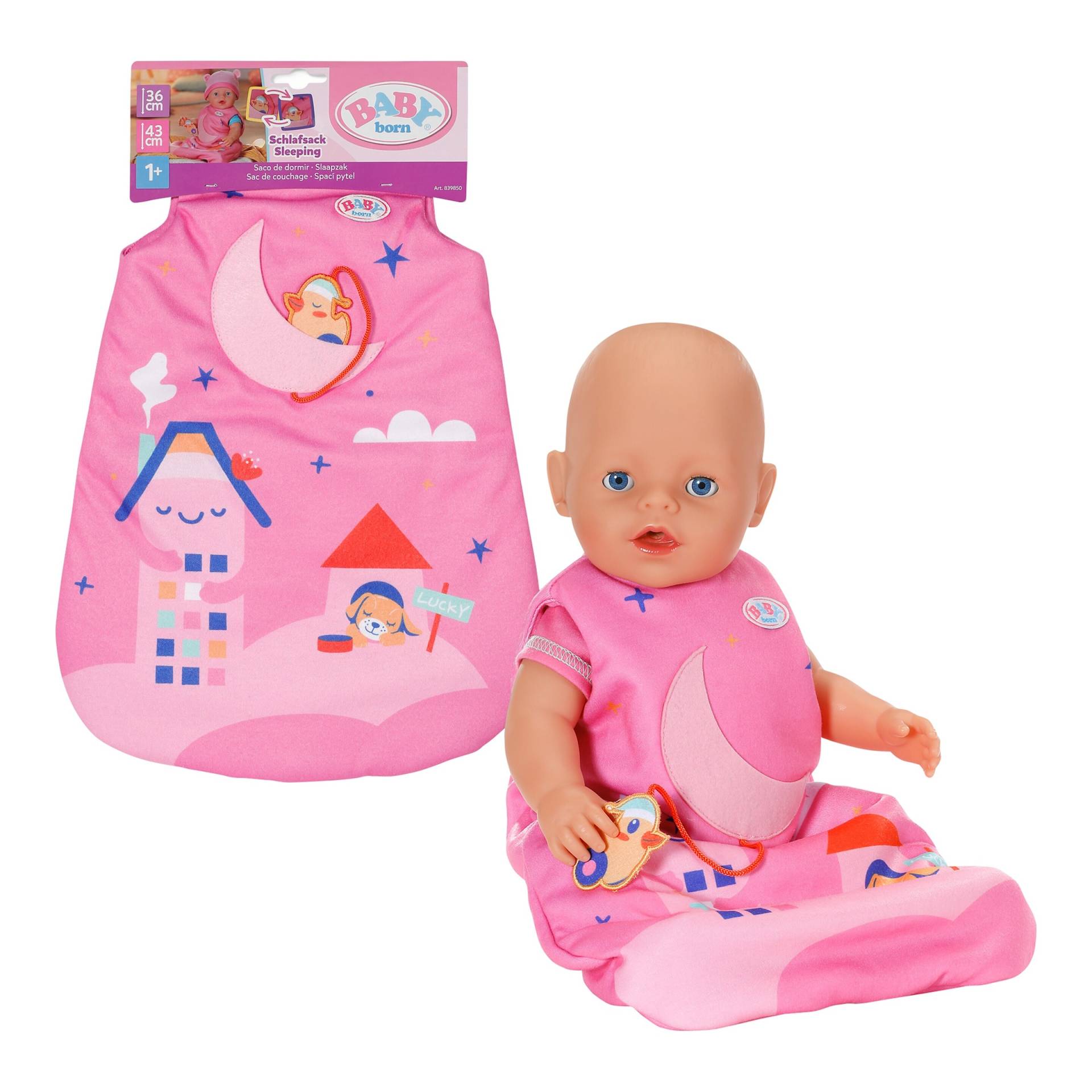 Zapf Creation Baby Born Puppen Schlafsack Moon von Zapf Creation