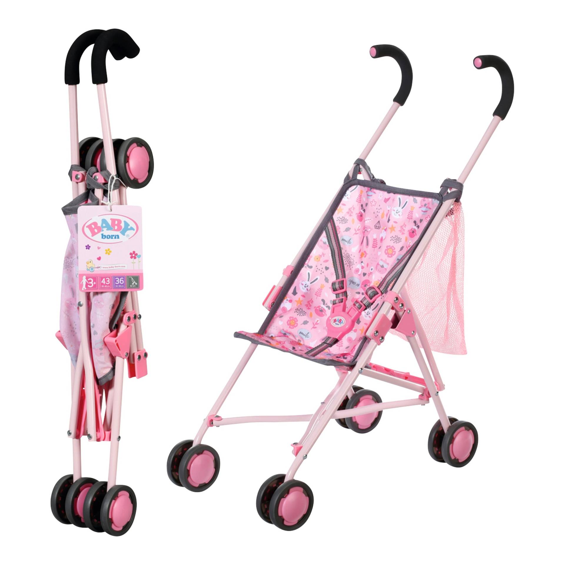 Zapf Creation Baby Born Puppenbuggy Stroller with Bag Zapf Creation Baby Born Puppenbuggy Stroller with Bag von Zapf Creation