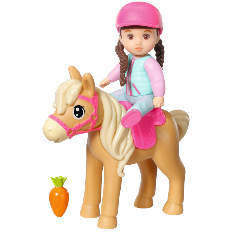 BABY born® MINIS - Puppen-Spielset HORSE FUN von Zapf