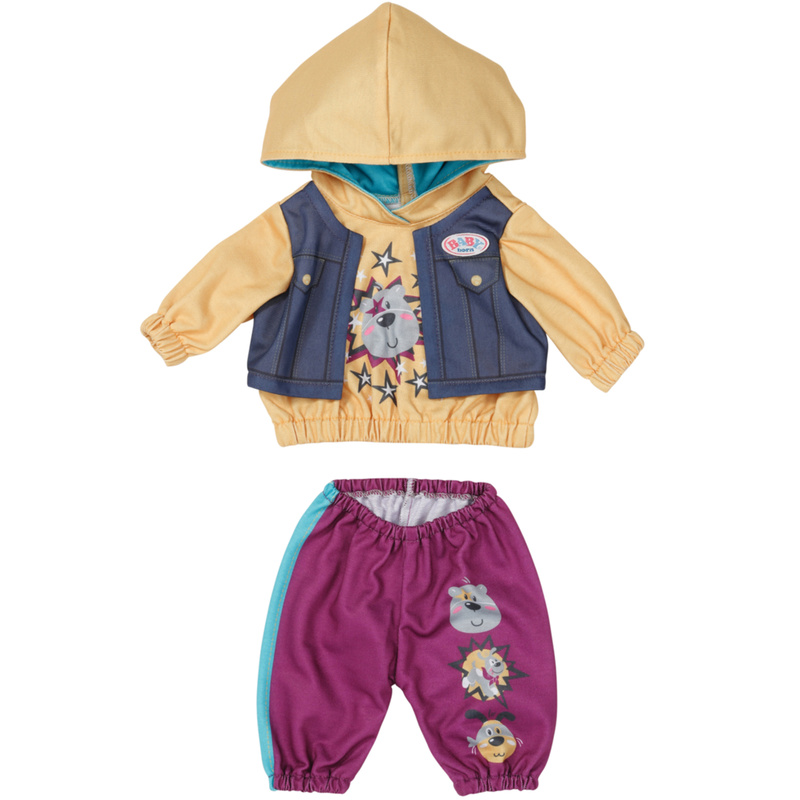 BABY born® Outfit mit Hoodie (43cm) von Zapf BABY born®