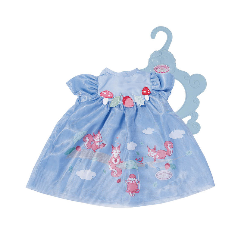 Baby Annabell® Puppenkleid EICHHÖRNCHEN (43cm) in blau von Zapf