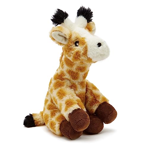 Zappi Co 100% recyceltes Plüsch-Giraffenspielzeug (22cm Höhe) - Weiches, kuscheliges, umweltfreundliches Stofftier aus der Sammlung für das erste Kind eines Neugeborenen von Zappi Co