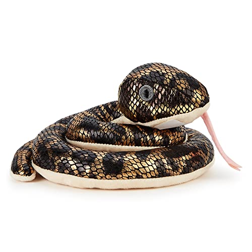Zappi Co Weich gefülltes Kuscheltier für Kinder Anakonda-Schlange Plüschtier (12-15 cm) Safari-Tiere Kollektion Plüschteddy Neugeborenes erstes Kind von Zappi Co