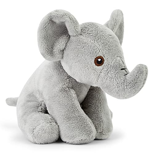 Zappi Co 100% recycelte Plüsch-Plüschtiere - Weiche und kuschelige Stofftiere, perfekte Begleiter für Kinder und Neugeborene (13-15cm) (Elefant) von Zappi Co