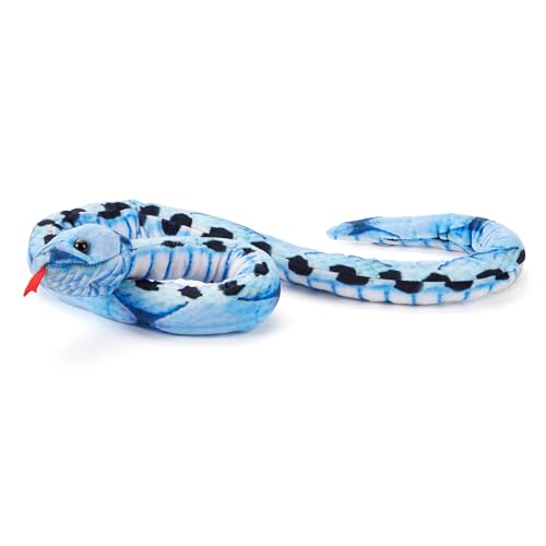Zappi Co 100% recyceltes Plüsch Blau-Schönheit Schlangenspielzeug (100cm Länge) Weiches Kuscheltier, umweltfreundlich, blau für Neugeborene Zappi Co 100% recyceltes Plüsch Blau-Schönheit Schlangenspielzeug (100cm Länge) Weiches Kuscheltier, umweltfreundlich, blau für Neugeborene von Zappi Co
