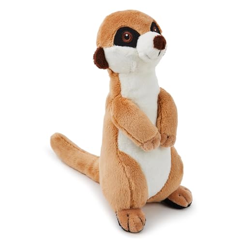 Zappi Co Erdmännchen 20 cm Plüschtier Realistisches Weiches Kuscheltier, Detailliert & Lebensecht, Spaß für Spiel & Ausstellung, Auf TikTok vorgestellt (20cm Länge) von Zappi Co