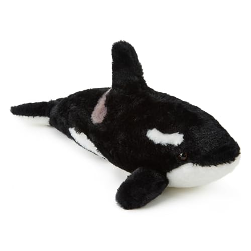 Zappi Co Orca Wal Plüschtier (45 cm) – Sanfter riesiger Meeresplüsch, umweltfreundlich, Favorit für ozeanliebende Kinder, 100% recycelt von Zappi Co