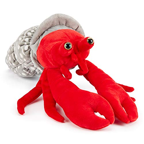 Zappi Co Plüsch Kinder Kuscheltier Weiches Kuschel Plüschtier - Teil der Safari-Tiere-Kollektion, Perfekt für Kinder(39cm)(Einsiedlerkrebs) von Zappi Co