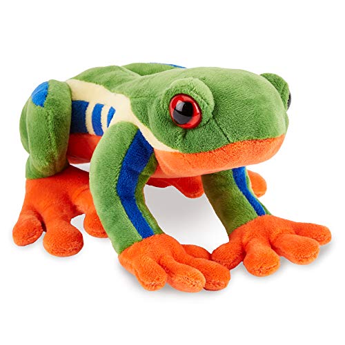 Zappi Co Plüsch Kinder Kuscheltier Weiches Kuschel Plüschtier - Teil der Safari-Tiere-Kollektion, Perfekt für Kinder(19cm)(Laubfrosch) Zappi Co Plüsch Kinder Kuscheltier Weiches Kuschel Plüschtier - Teil der Safari-Tiere-Kollektion, Perfekt für Kinder(19cm)(Laubfrosch) von Zappi Co
