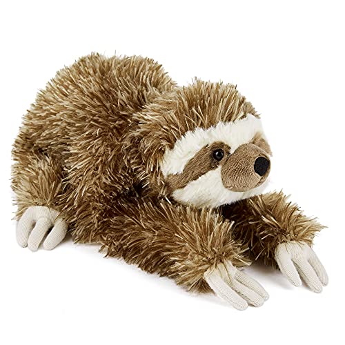 Zappi Co Plüschtier für Kinder, aus der Safari-Tier-Kollektion, perfekt für Kinder, 25 cm tief, Faultier von Zappi Co