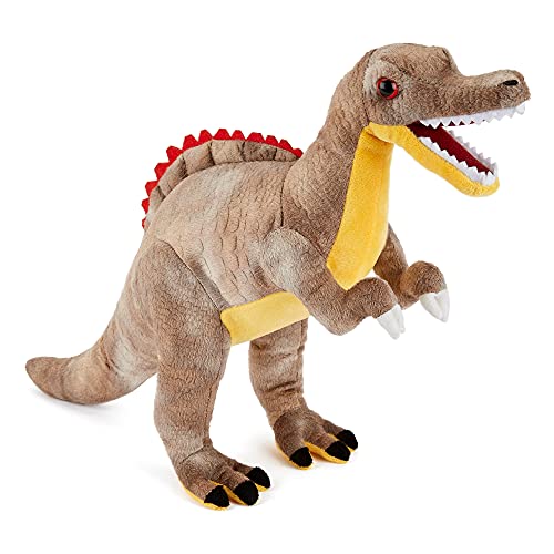 Zappi Co Plüsch Kinder Kuscheltier Weiches Kuschel Plüschtier - Teil der Safari-Tiere-Kollektion, Perfekt für Kinder(33cm)(Spinosaurus) von Zappi Co
