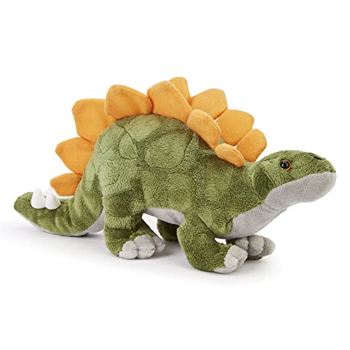 Zappi Co Plüsch Kinder Kuscheltier Weiches Kuschel Plüschtier - Teil der Safari-Tiere-Kollektion, Perfekt für Kinder(33cm)(Stegosaurus) von Zappi Co