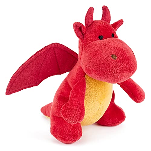 Zappi Co Kinder Kuschelweiches Plüschtier - Perfekte kuschelige Spielgefährten für Kinder Geburtstage und besondere Anlässe(12-15cm) (Drachen) von Zappi Co