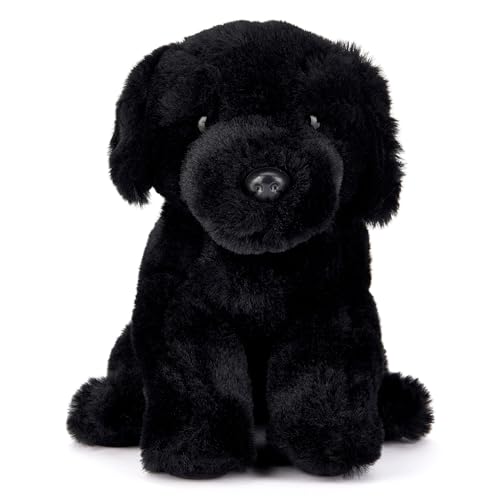 Zappi Co Buddy der Schwarze Labrador Plüschhund (20 cm) - Treuer Begleiter, Weich, Kuschelig, Recycelt - Perfekter Hundefreund von Zappi Co