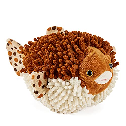 Zappi Co Plüsch Kinder Kuscheltier Weiches Kuschel Plüschtier - Teil der Safari-Tiere-Kollektion, Perfekt für Kinder(20cm)(Kugelfisch) von Zappi Co