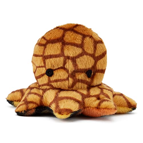 Zappi Co Weich gefülltes Kuscheltier für Kinder Mini-Wende-Oktopus Plüschtier (9-11 cm) Safari-Tiere Kollektion Plüschteddy Neugeborenes erstes Kind von Zappi Co