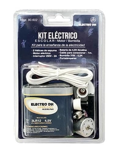 Zarivy Elektrisches Schulset mit Motor, Lehrkomponenten, einfacher Zusammenbau, ideal zum Erlernen von Prinzipien der Elektronik und Mechanik. Zarivy Elektrisches Schulset mit Motor, Lehrkomponenten, einfacher Zusammenbau, ideal zum Erlernen von Prinzipien der Elektronik und Mechanik. von Zarivy