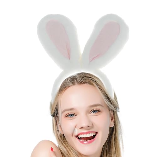 Zasdvn Hasenohren für Kinder,Fuzzy-Hasenohren - Osterhasen-Ohr-Stirnband - Plüsch-Fuzzy-Ohren-Kopfbedeckung, süßes Hasenohren-Kostüm für Kinder, Ostern, Geburtstag Zasdvn Hasenohren für Kinder,Fuzzy-Hasenohren - Osterhasen-Ohr-Stirnband - Plüsch-Fuzzy-Ohren-Kopfbedeckung, süßes Hasenohren-Kostüm für Kinder, Ostern, Geburtstag von Zasdvn