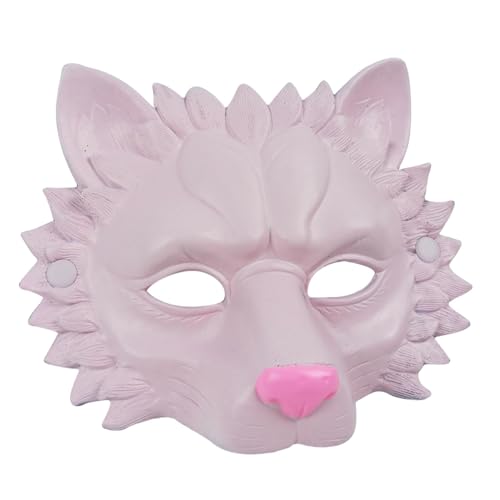Zasdvn Löwe-Gesichtsmaske, Party-Tierkopfmaske - Cosplay Kopfbedeckung Gesichtsbedeckung - Party-Gesichtsmaske, Halloween-Kopfbedeckung, PU-Kopfbedeckung, Foto-Requisiten, Halloween-Kostüm-Zubehör Zasdvn Löwe-Gesichtsmaske, Party-Tierkopfmaske - Cosplay Kopfbedeckung Gesichtsbedeckung - Party-Gesichtsmaske, Halloween-Kopfbedeckung, PU-Kopfbedeckung, Foto-Requisiten, Halloween-Kostüm-Zubehör von Zasdvn