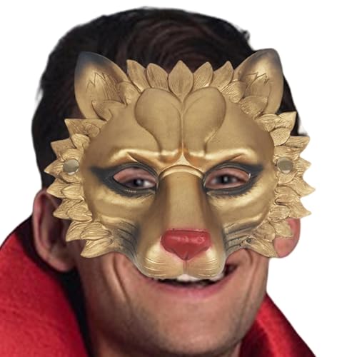 Zasdvn Löwenkopfbedeckungsmaske, Löwengesichtsmaske, Cosplay Kopfbedeckung Gesichtsbedeckung, Foto-Requisiten, Löwe, PU-Kopfbedeckung, Halloween-Kopfbedeckung, Party-Gesichtsmaske, Partyzubehör Zasdvn Löwenkopfbedeckungsmaske, Löwengesichtsmaske, Cosplay Kopfbedeckung Gesichtsbedeckung, Foto-Requisiten, Löwe, PU-Kopfbedeckung, Halloween-Kopfbedeckung, Party-Gesichtsmaske, Partyzubehör von Zasdvn