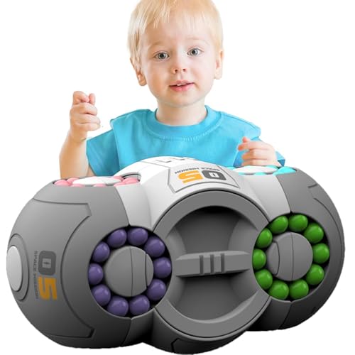 Zasdvn Magische Bohnen für Kinder, rotierender Zauberbohnenwürfel - Zappelspielzeug für Kinder | Lern- und Bildungsspielzeug, Magic Bean Cube Spinner, Perlenpuzzle, Lernspielzeug für Jugendliche und Zasdvn Magische Bohnen für Kinder, rotierender Zauberbohnenwürfel - Zappelspielzeug für Kinder | Lern- und Bildungsspielzeug, Magic Bean Cube Spinner, Perlenpuzzle, Lernspielzeug für Jugendliche und von Zasdvn