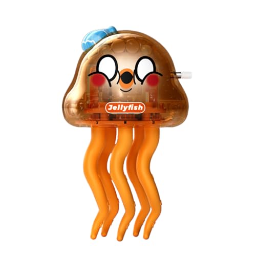 Zasdvn Tanzende Qualle Spielzeug | Krabbelndes Quallen Sinnespielzeug Für Kinder,Nachgeahmte Meerestierfigur Für Kleinkinder Kinder Mädchen von Zasdvn