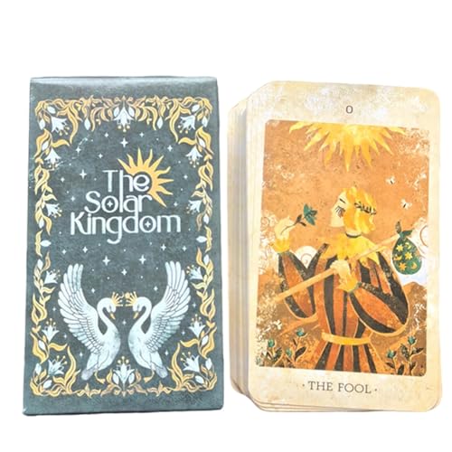 Zasdvn Tarotkarten 78 Karten Deck, klassische Tarotkarten für Anfänger Set, 78 klassische Tarotkarten für Anfänger & Experten, Geheimnisvolle Wahrsagungskarte, Wahrsagungswerkzeuge für Zukunft & Zasdvn Tarotkarten 78 Karten Deck, klassische Tarotkarten für Anfänger Set, 78 klassische Tarotkarten für Anfänger & Experten, Geheimnisvolle Wahrsagungskarte, Wahrsagungswerkzeuge für Zukunft & von Zasdvn