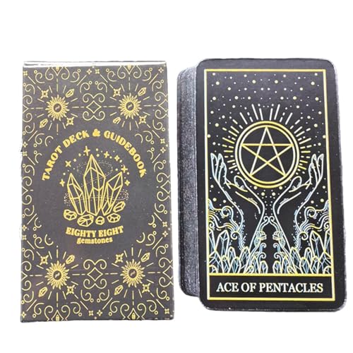 Zasdvn Tarotkarten 78 Karten Deck, klassische Tarotkarten für Anfänger Set, 78 klassische Tarotkarten für Anfänger & Experten, Geheimnisvolle Wahrsagungskarte, Wahrsagungswerkzeuge für Zukunft & Zasdvn Tarotkarten 78 Karten Deck, klassische Tarotkarten für Anfänger Set, 78 klassische Tarotkarten für Anfänger & Experten, Geheimnisvolle Wahrsagungskarte, Wahrsagungswerkzeuge für Zukunft & von Zasdvn